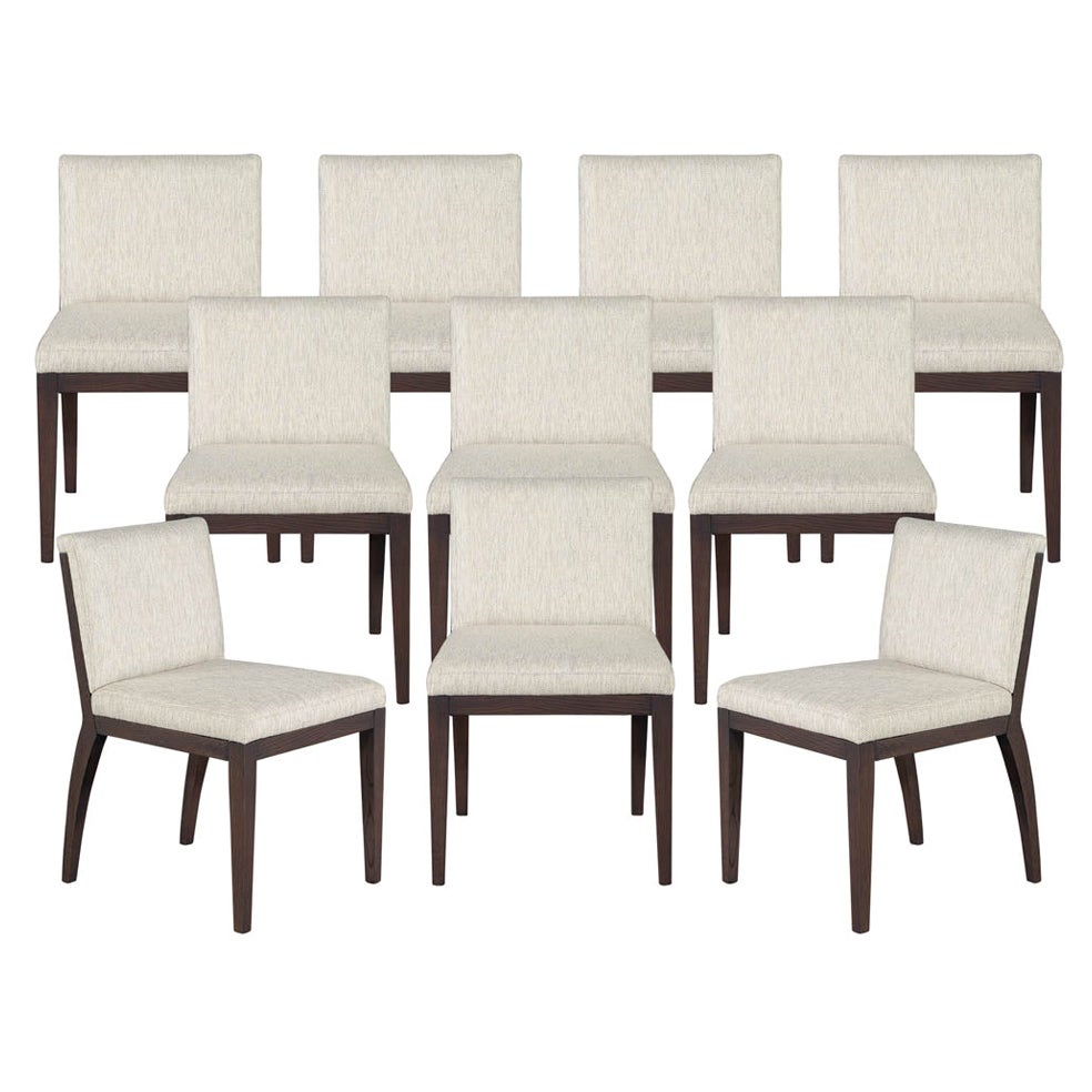Set of 10 Carrocel Custom Verona Dining Chairs