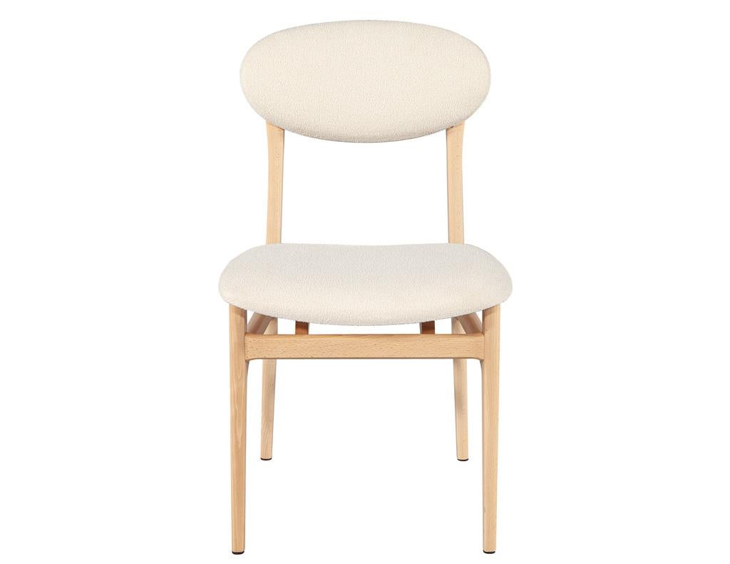 Introducing the Hendrick Dining Chair by Carrocel – a harmonious blend of timeless elegance and contemporary flair. Crafted in Italy, these chairs are designed to elevate your dining experience with their classic mid-century modern inspired