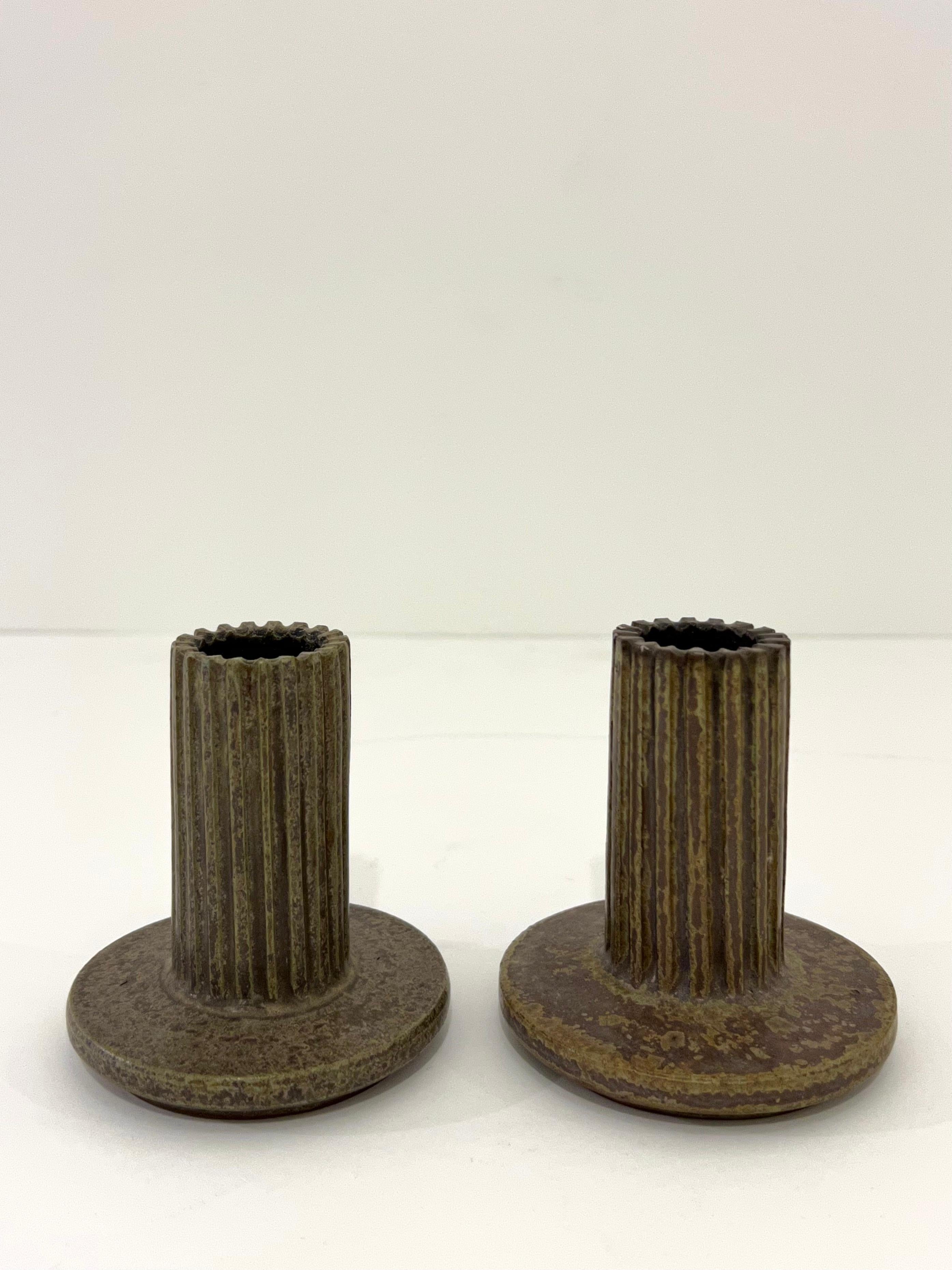 Juego de 10 piezas de cerámica de Arne Bang Cerámico en venta