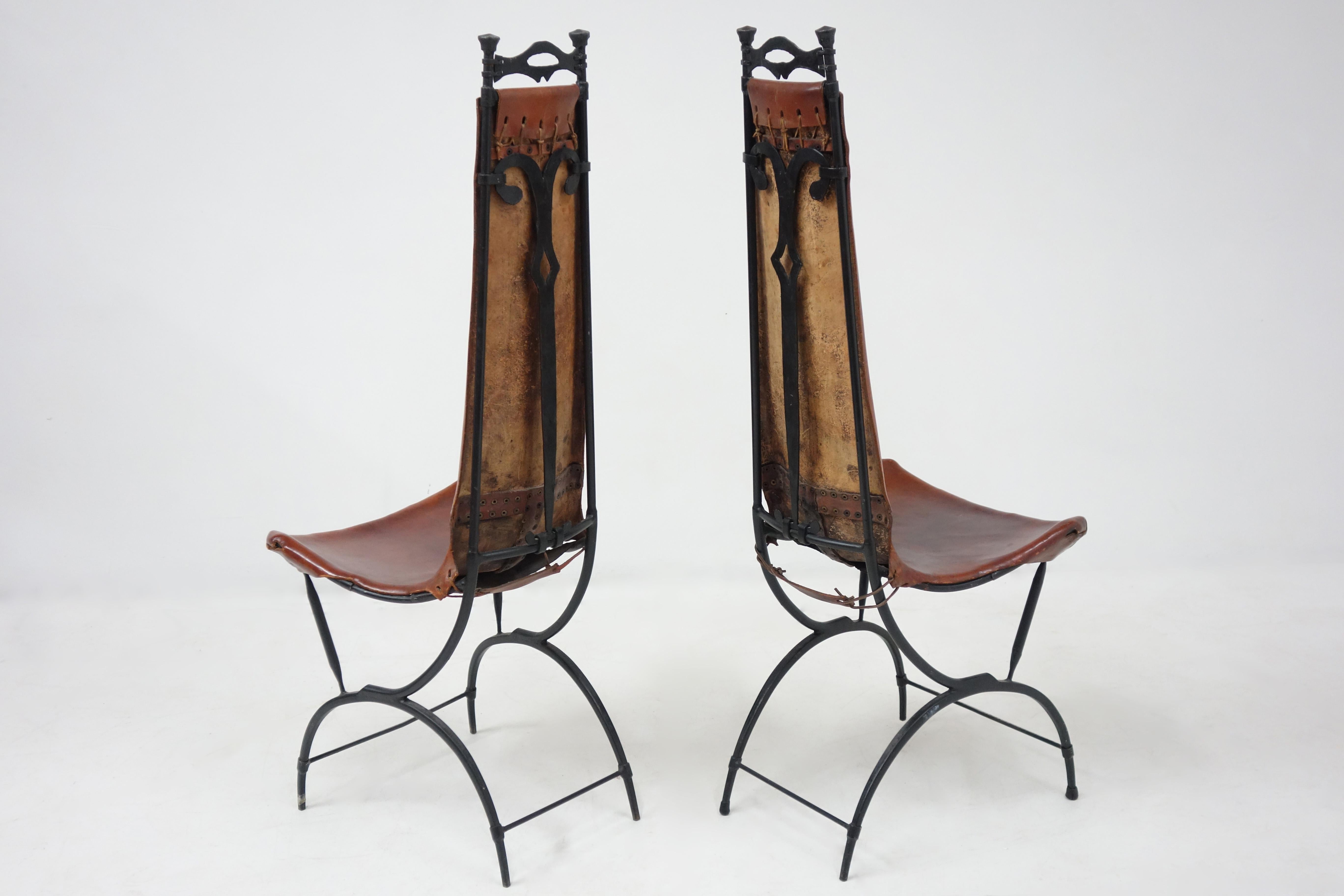 French Set of 10 Chairs by François & Sido Thevenin