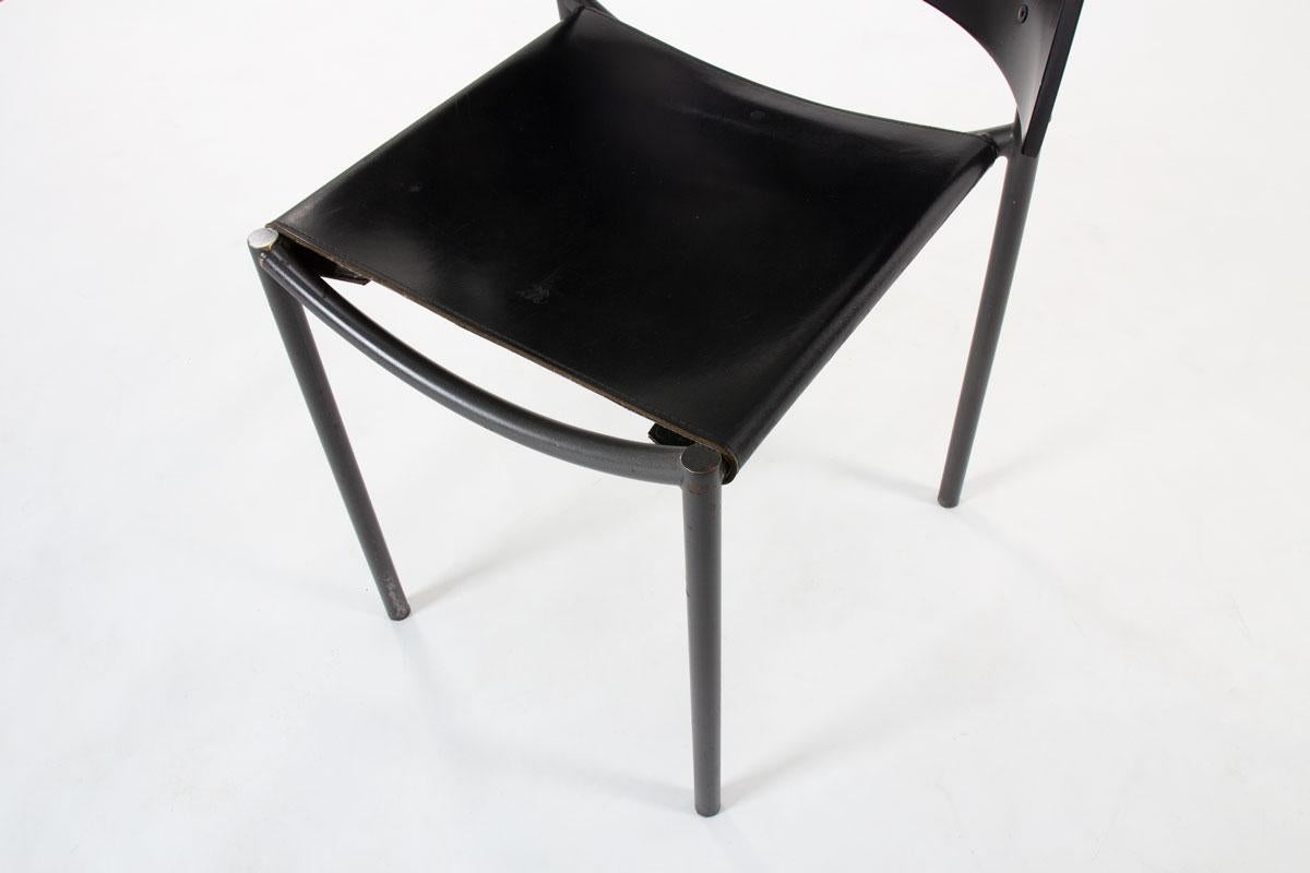 Set of 10 chairs model Lila Hunter by Philippe Starck for XO, 1988 For Sale 3
