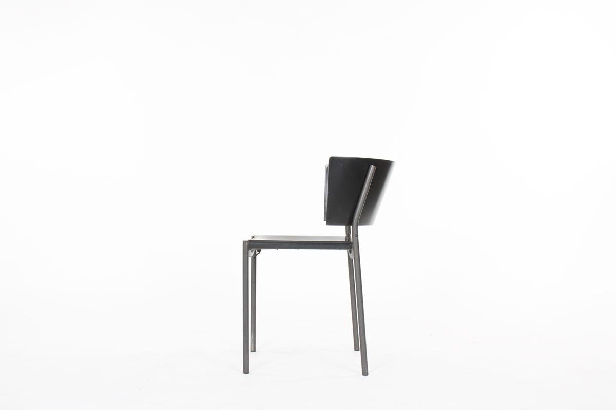 Set aus 10 Stühlen, Modell Lila Hunter von Philippe Starck für XO, 1988 im Zustand „Relativ gut“ im Angebot in JASSANS-RIOTTIER, FR