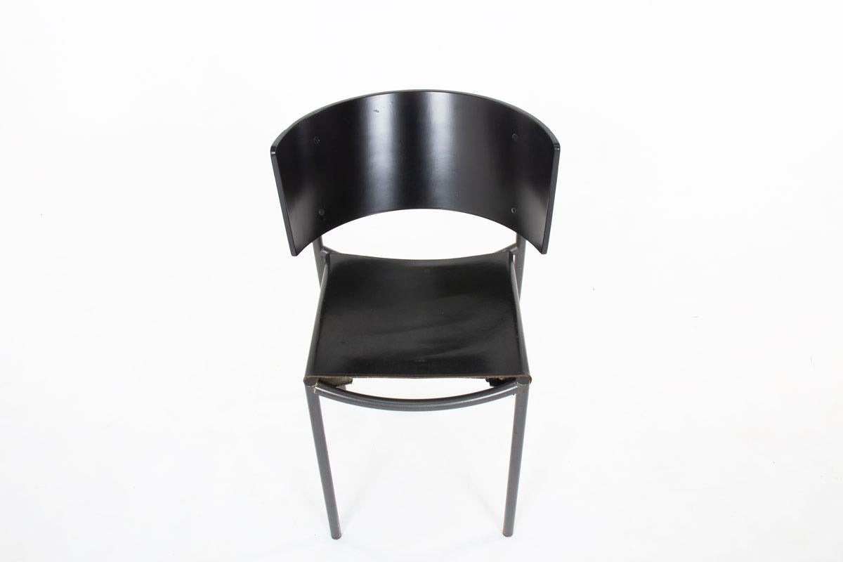 Metal Set of 10 chairs model Lila Hunter by Philippe Starck for XO, 1988 For Sale
