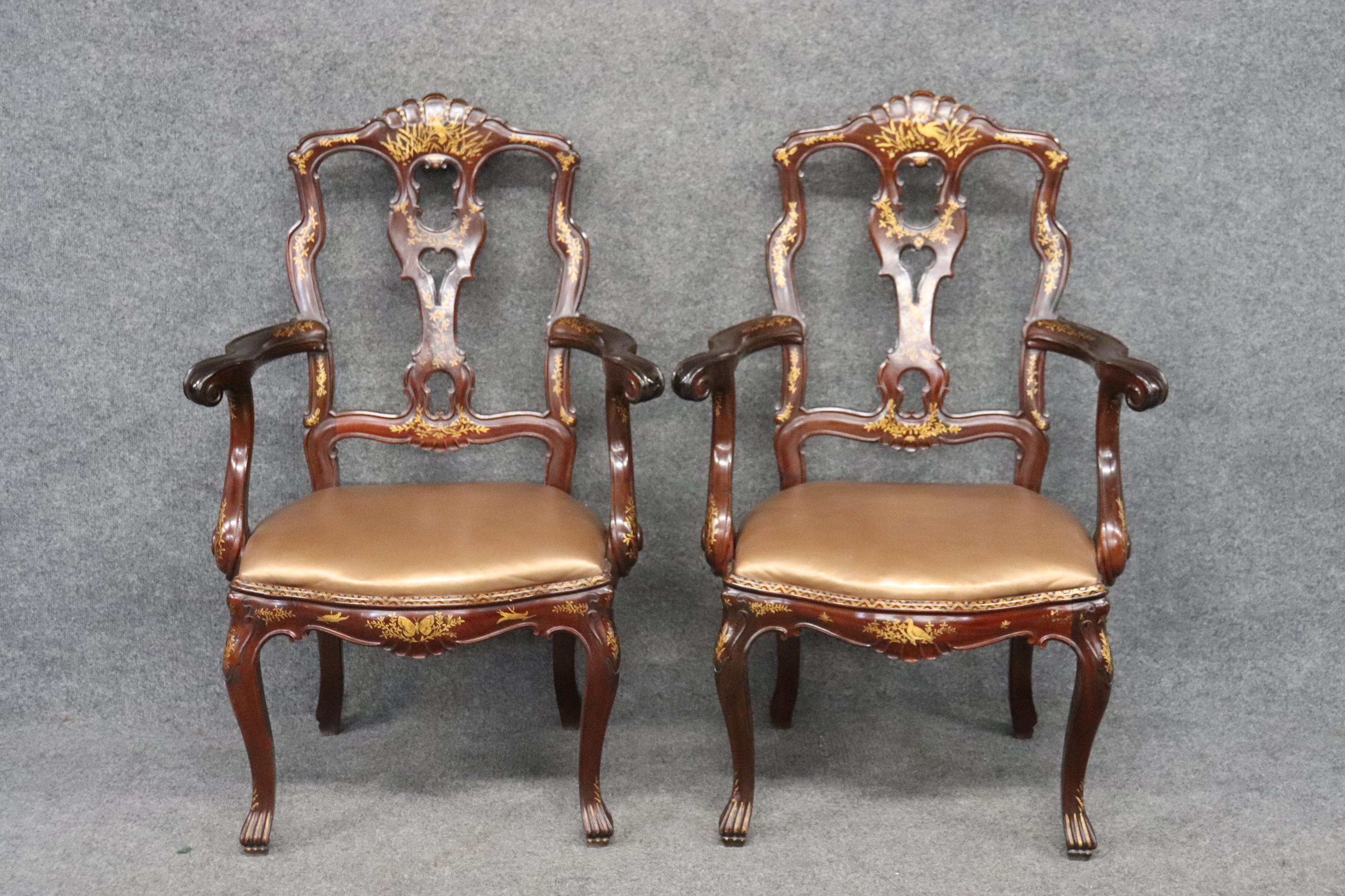 bronze dining chairs