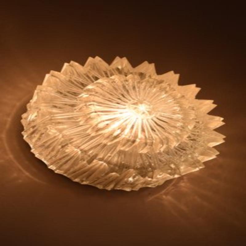 Glass Set of 10 Cinema Sconces, 1960s For Sale