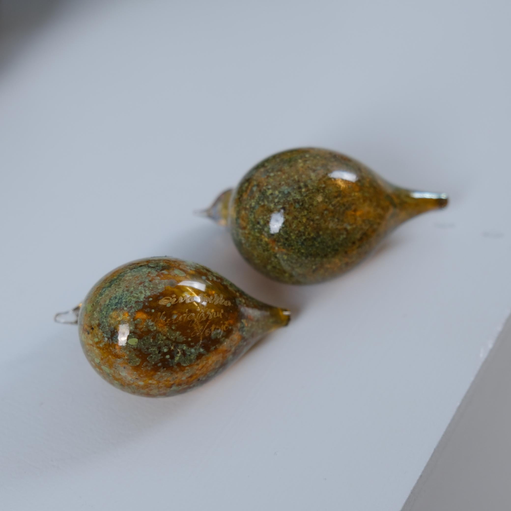 Set of 10 Colourful Collectable Glass Birds by Oiva Toikka, Nuutajärvi, Finland For Sale 5