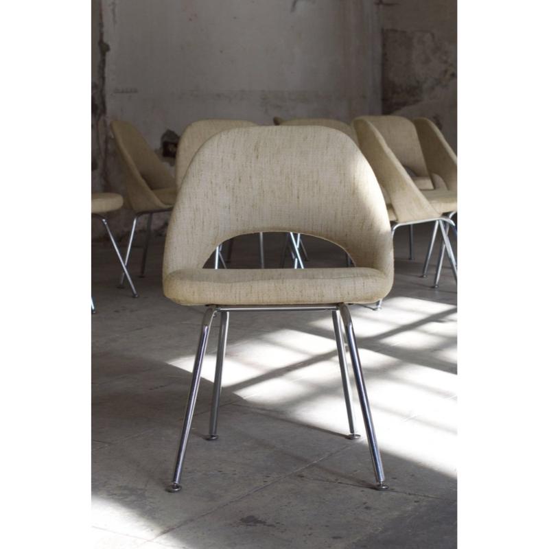 Set di 10 poltrone da conferenza di Eero Saarinen per Knoll, 1956 in vendita 5