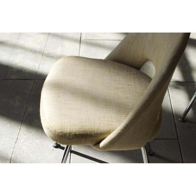 Acciaio Set di 10 poltrone da conferenza di Eero Saarinen per Knoll, 1956 in vendita