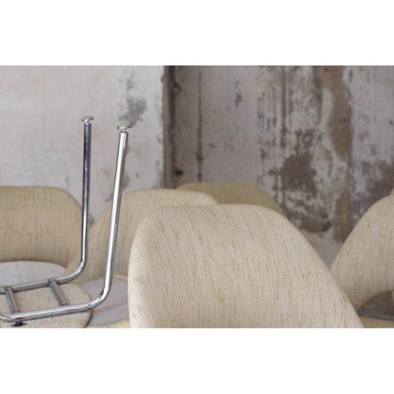 Set di 10 poltrone da conferenza di Eero Saarinen per Knoll, 1956 in vendita 2