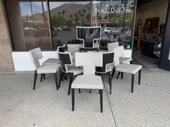 Set of 10 Constantini Pietro Klismos Style “Salsa” Dining Chairs