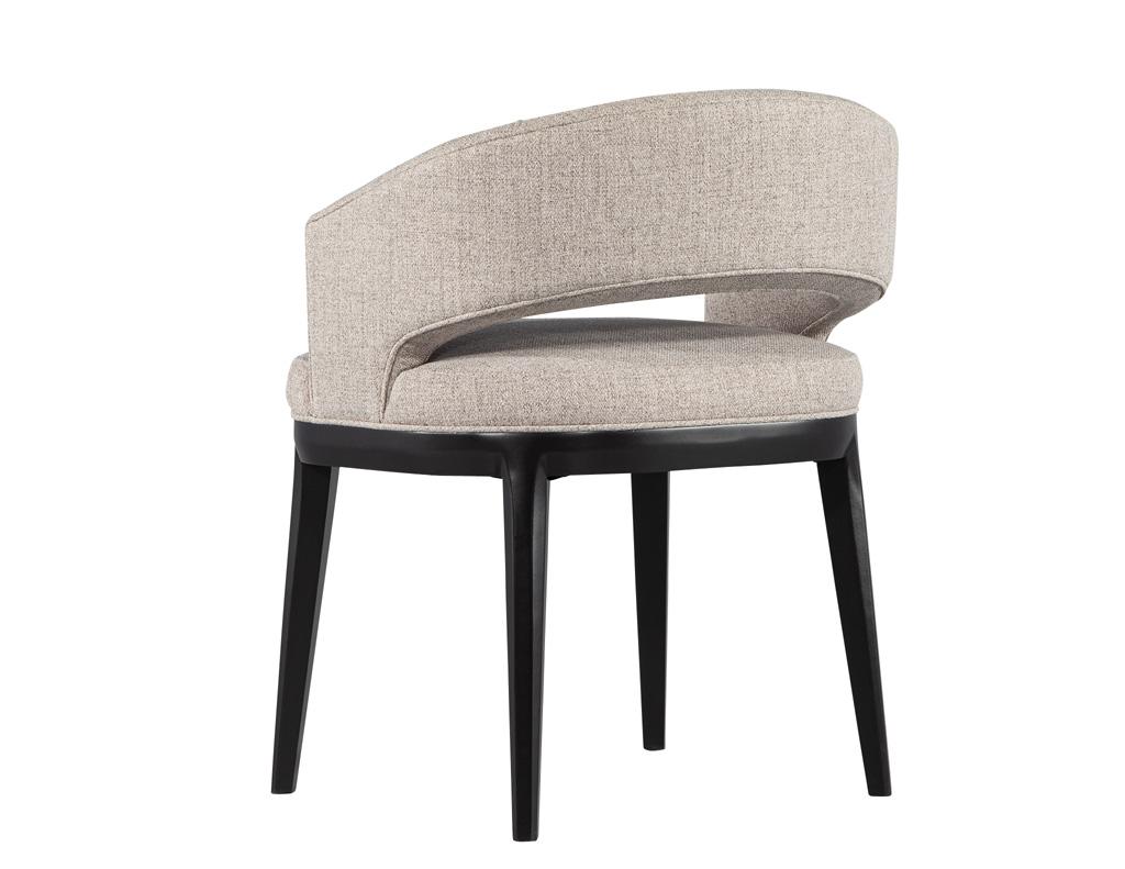 Tessuto Set di 10 sedie da pranzo moderne su misura - Aalto+Aalto by Carrocel in vendita