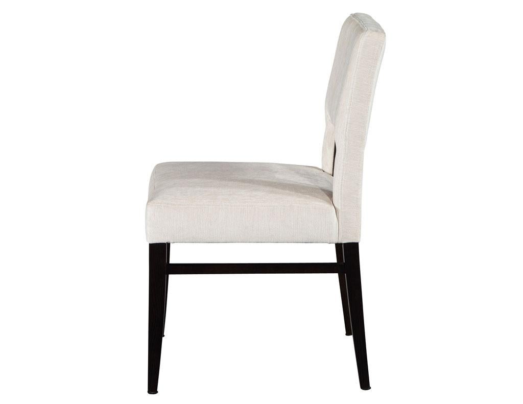 Set of 10 Custom Modern Dining Chairs Finito by Carrocel For Sale 6