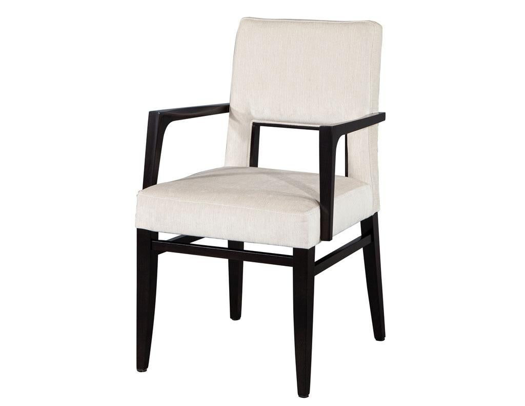 Contemporary Set of 10 Custom Modern Dining Chairs Finito by Carrocel For Sale