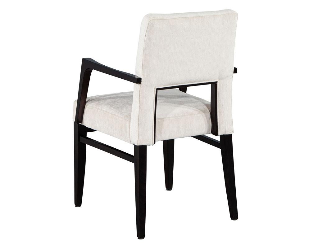 Set of 10 Custom Modern Dining Chairs Finito by Carrocel For Sale 2