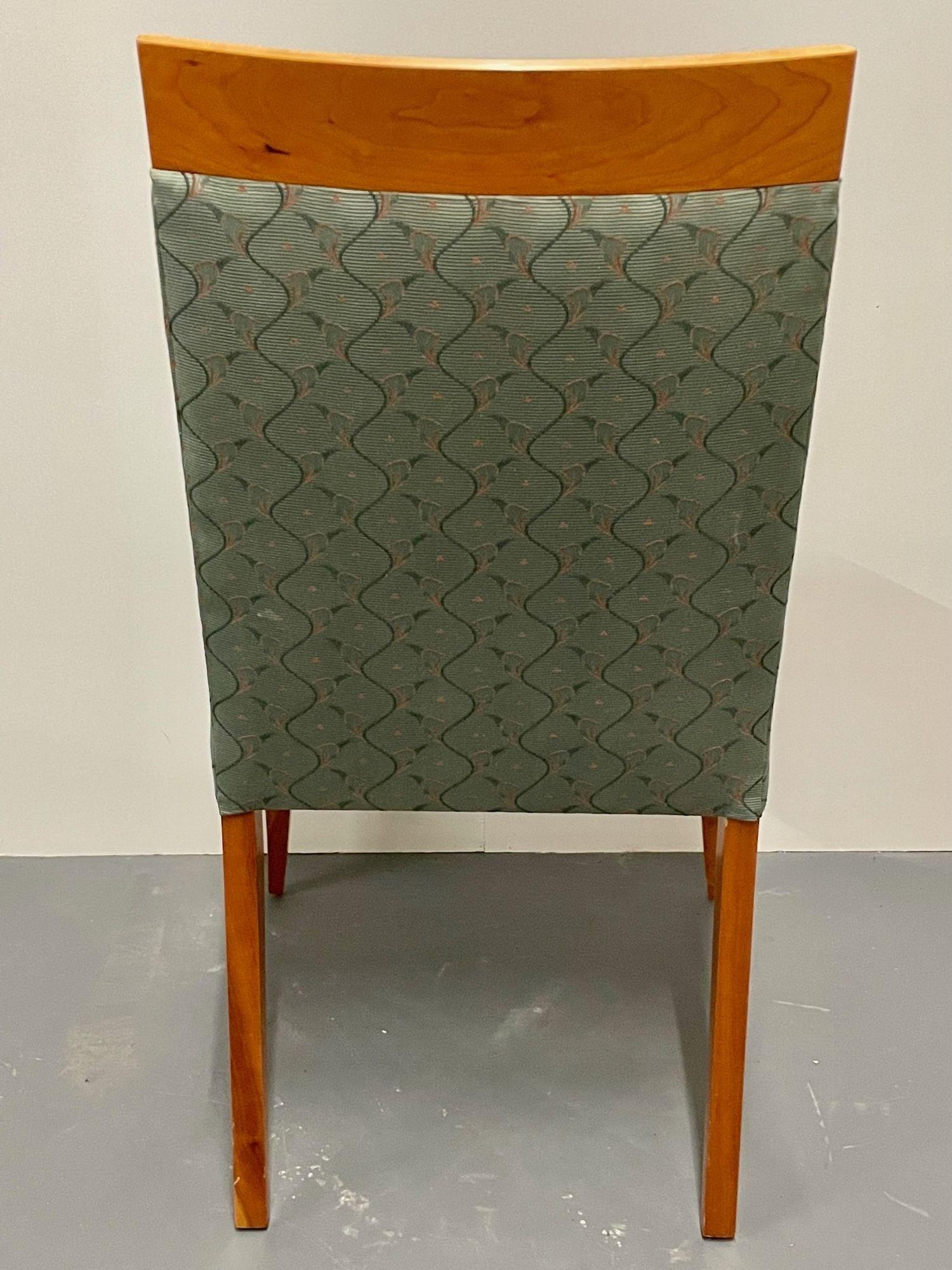 Set of 10 Dakota Jackson Cherry Dining Chairs, Mid-Century Modern, 5