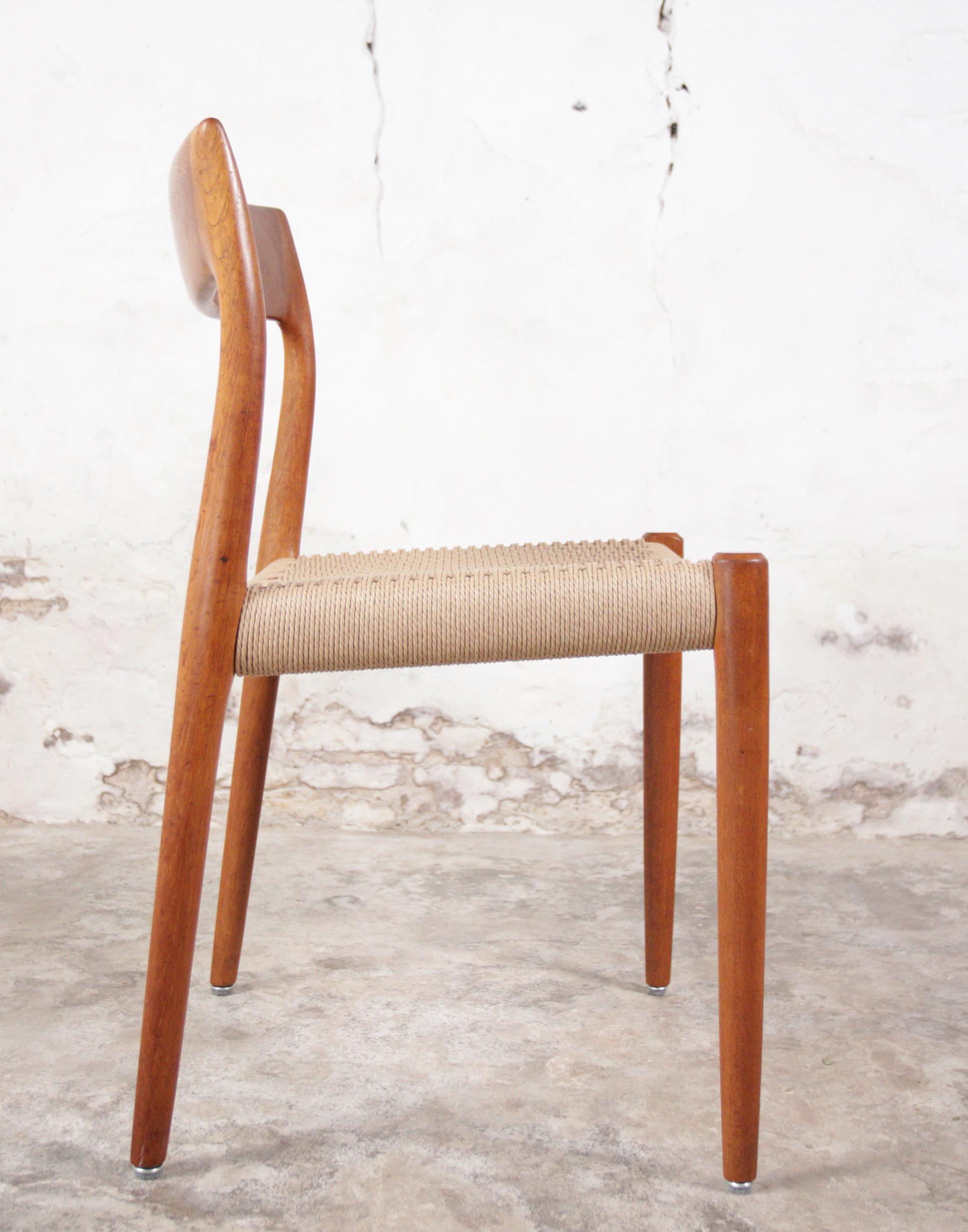 Set of 10 Danish Design Niels Otto Moller Model 77 Dining Chairs Jl Molller 2