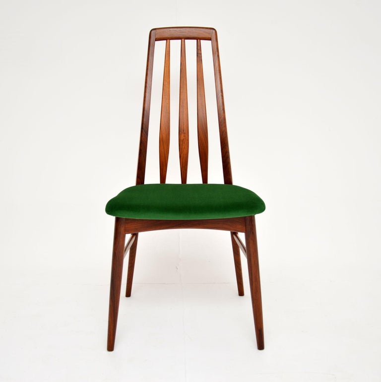 Mid-Century Modern Set of 10 Danish Dining Chairs by Niels Koefoed For Sale