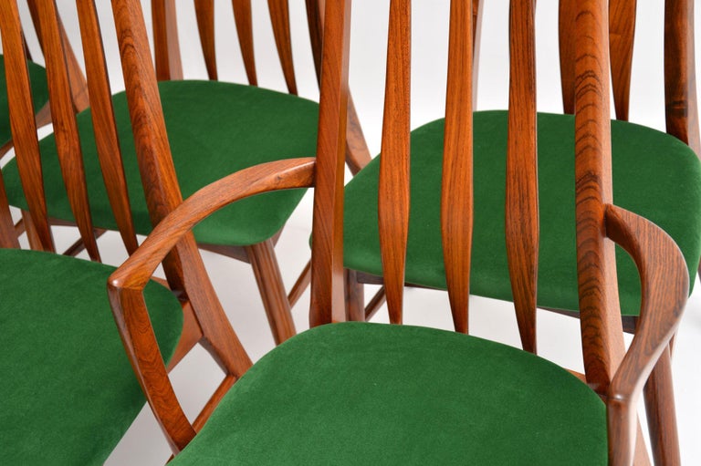 Set of 10 Danish Dining Chairs by Niels Koefoed For Sale 1
