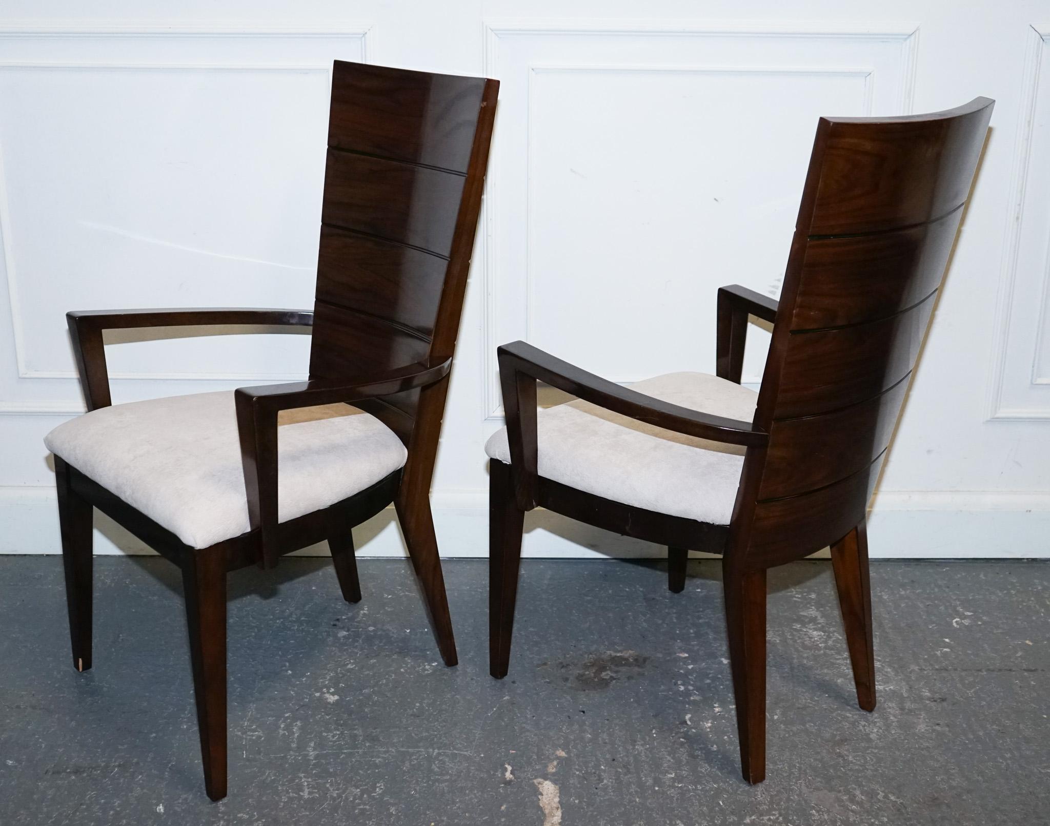 SATZ VON  10 DINING ART DECO Style CHAIRS BY GIORGIO COLLECTION ITALIAN DESiGNER im Angebot 10