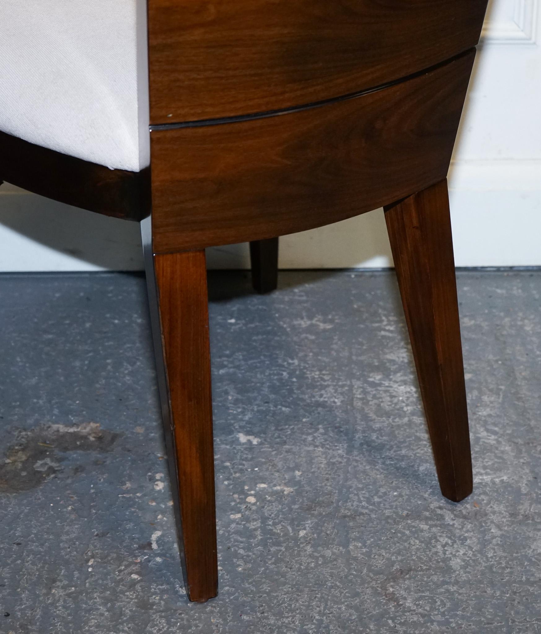 SATZ VON  10 DINING ART DECO Style CHAIRS BY GIORGIO COLLECTION ITALIAN DESiGNER im Angebot 12