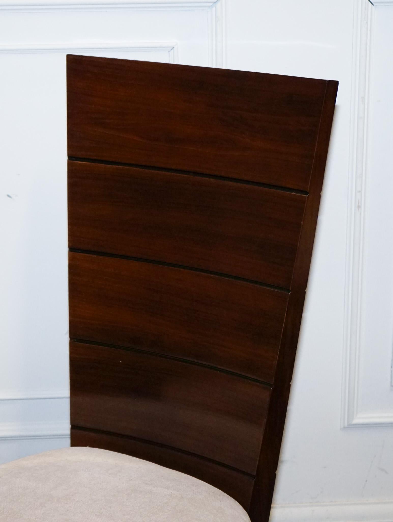 SATZ VON  10 DINING ART DECO Style CHAIRS BY GIORGIO COLLECTION ITALIAN DESiGNER im Angebot 1
