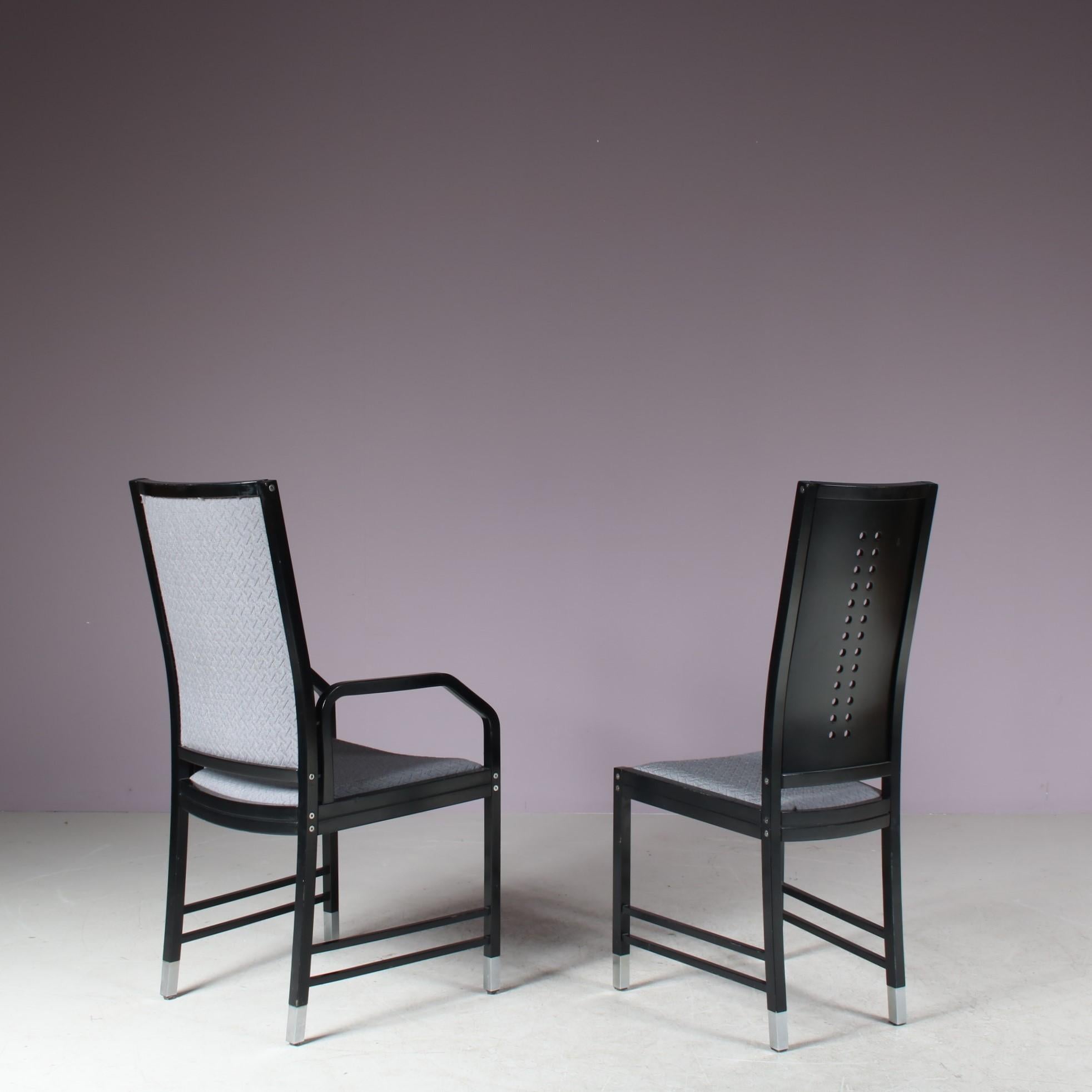 Satz von 10 Esszimmerstühlen von Ernst W. Beranek für Thonet, Österreich 1980 im Angebot 6