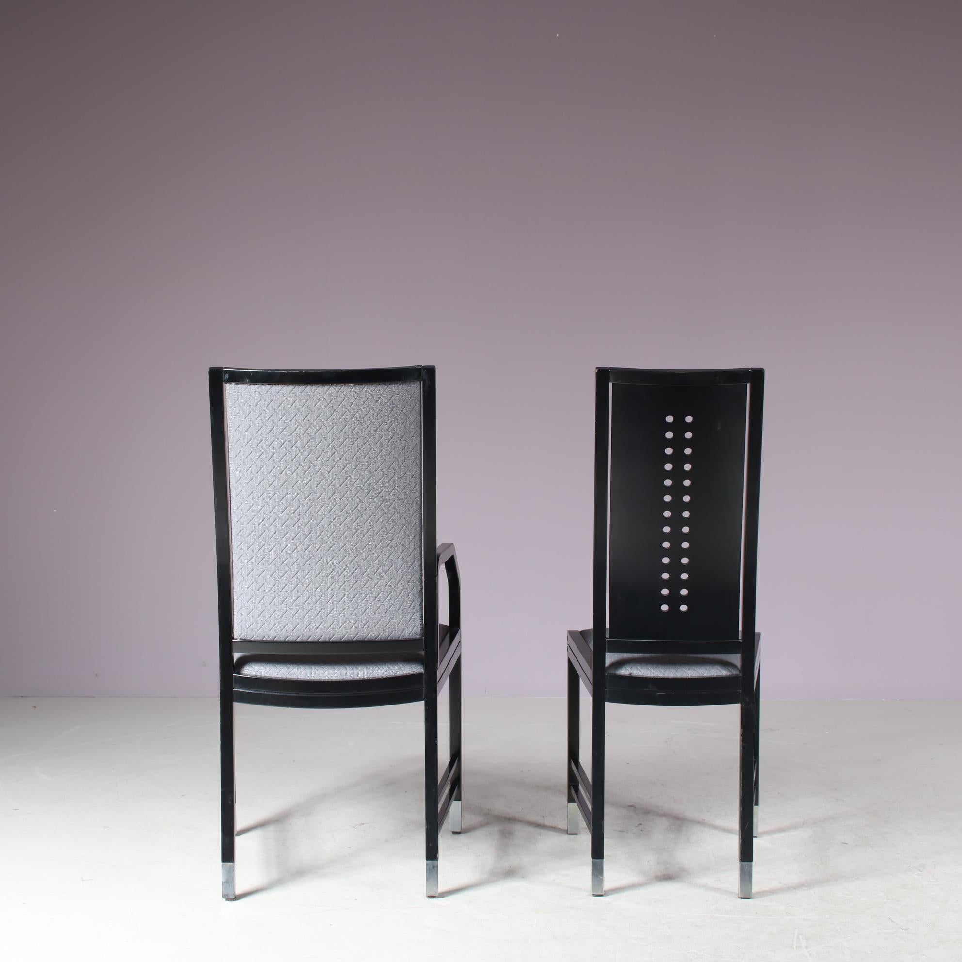 Satz von 10 Esszimmerstühlen von Ernst W. Beranek für Thonet, Österreich 1980 im Angebot 7