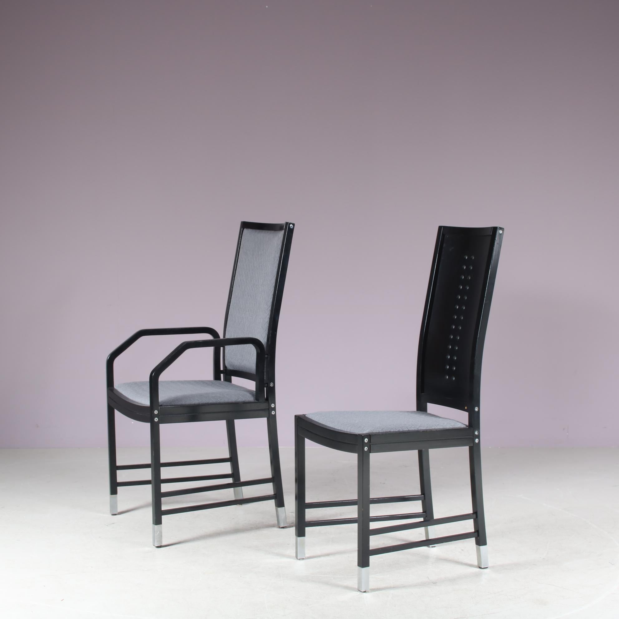 Satz von 10 Esszimmerstühlen von Ernst W. Beranek für Thonet, Österreich 1980 (Ende des 20. Jahrhunderts) im Angebot