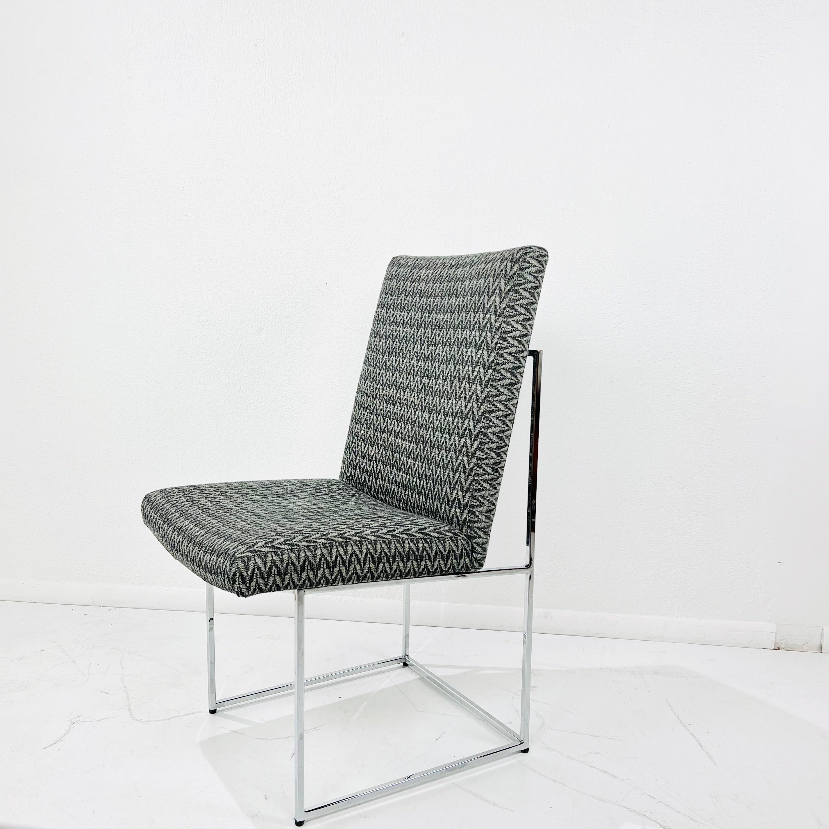Mid-Century Modern Set of 10 Dining Chairs by Milo Baughman for Thayer Coggin