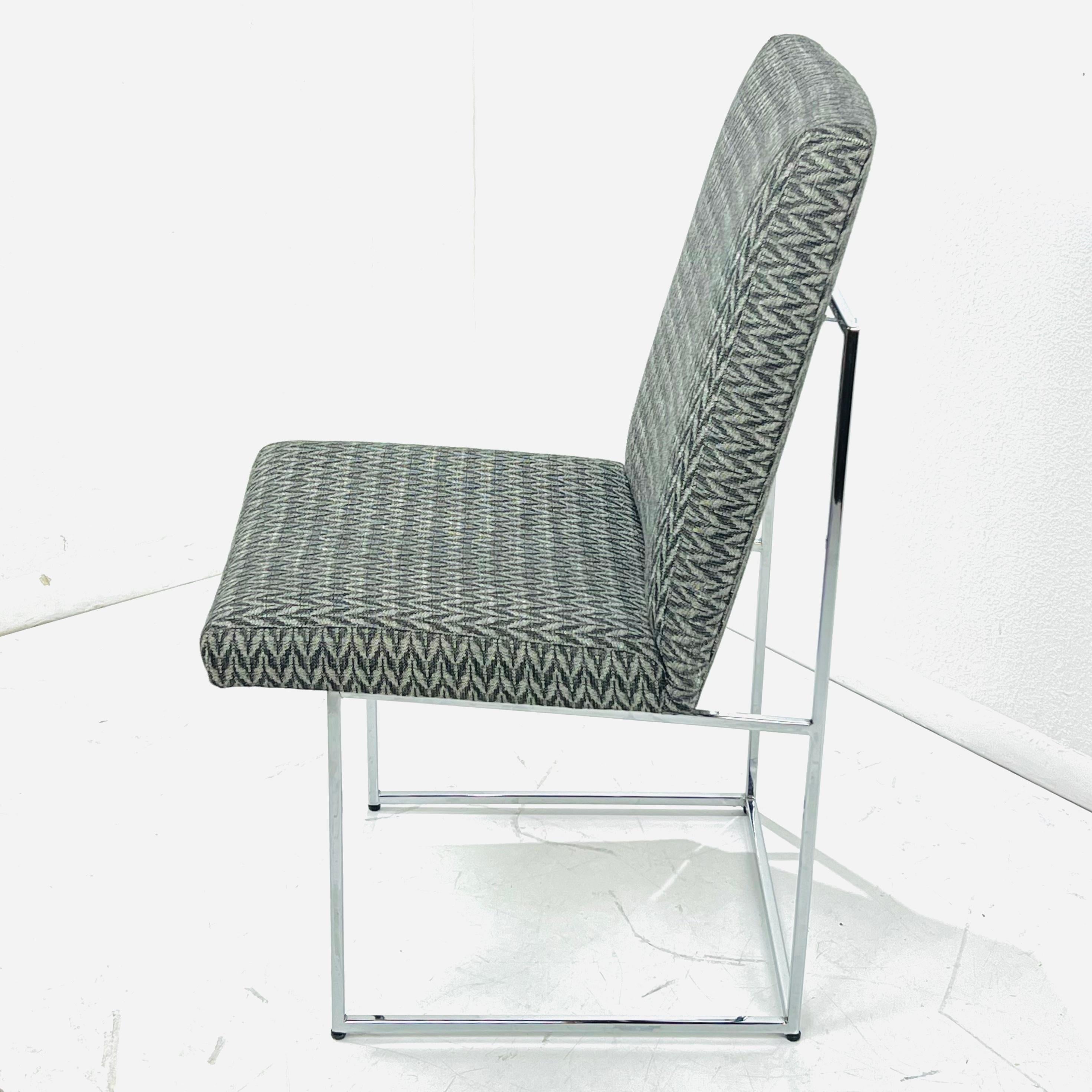 North American Set of 10 Dining Chairs by Milo Baughman for Thayer Coggin