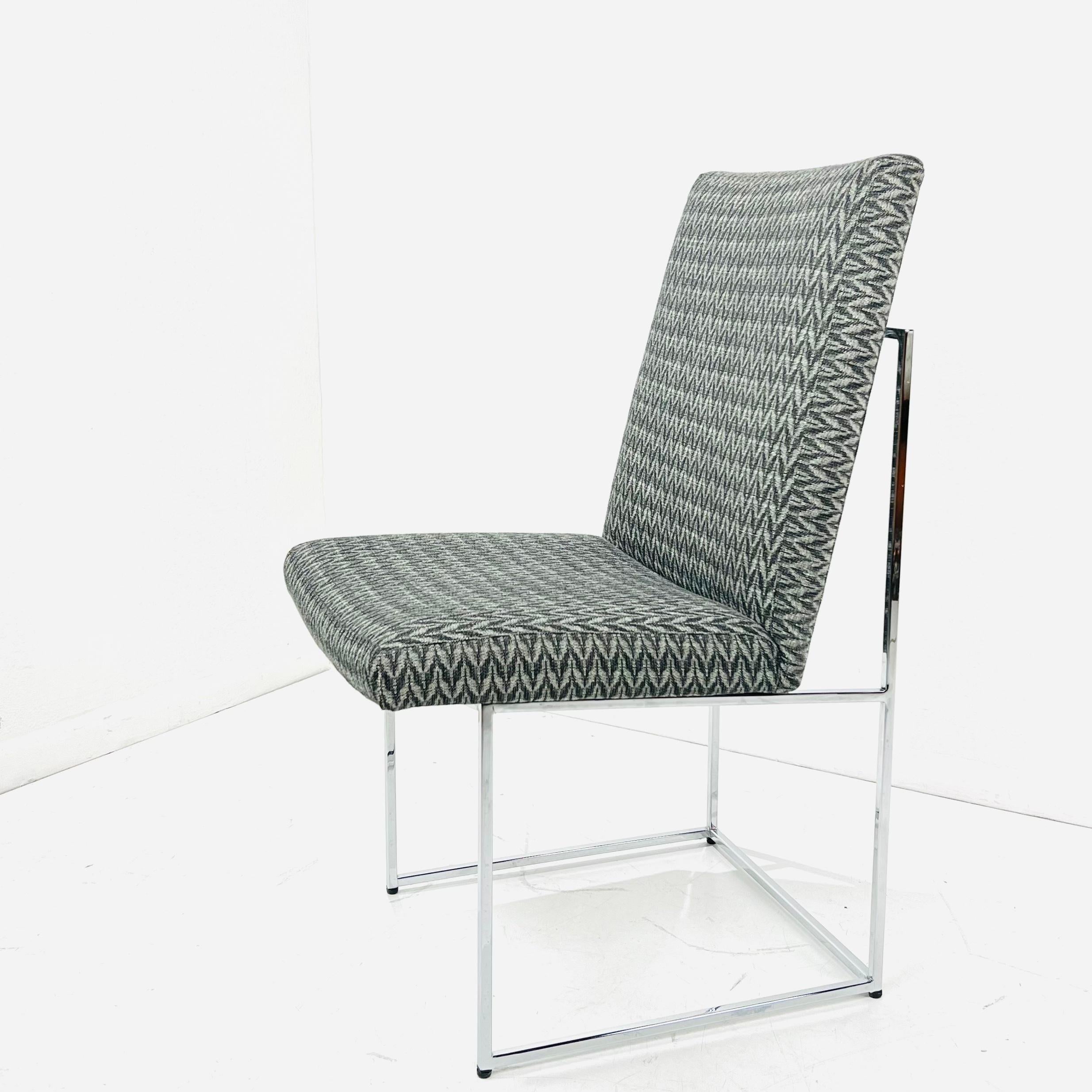 Set of 10 Dining Chairs by Milo Baughman for Thayer Coggin In Good Condition In Dallas, TX