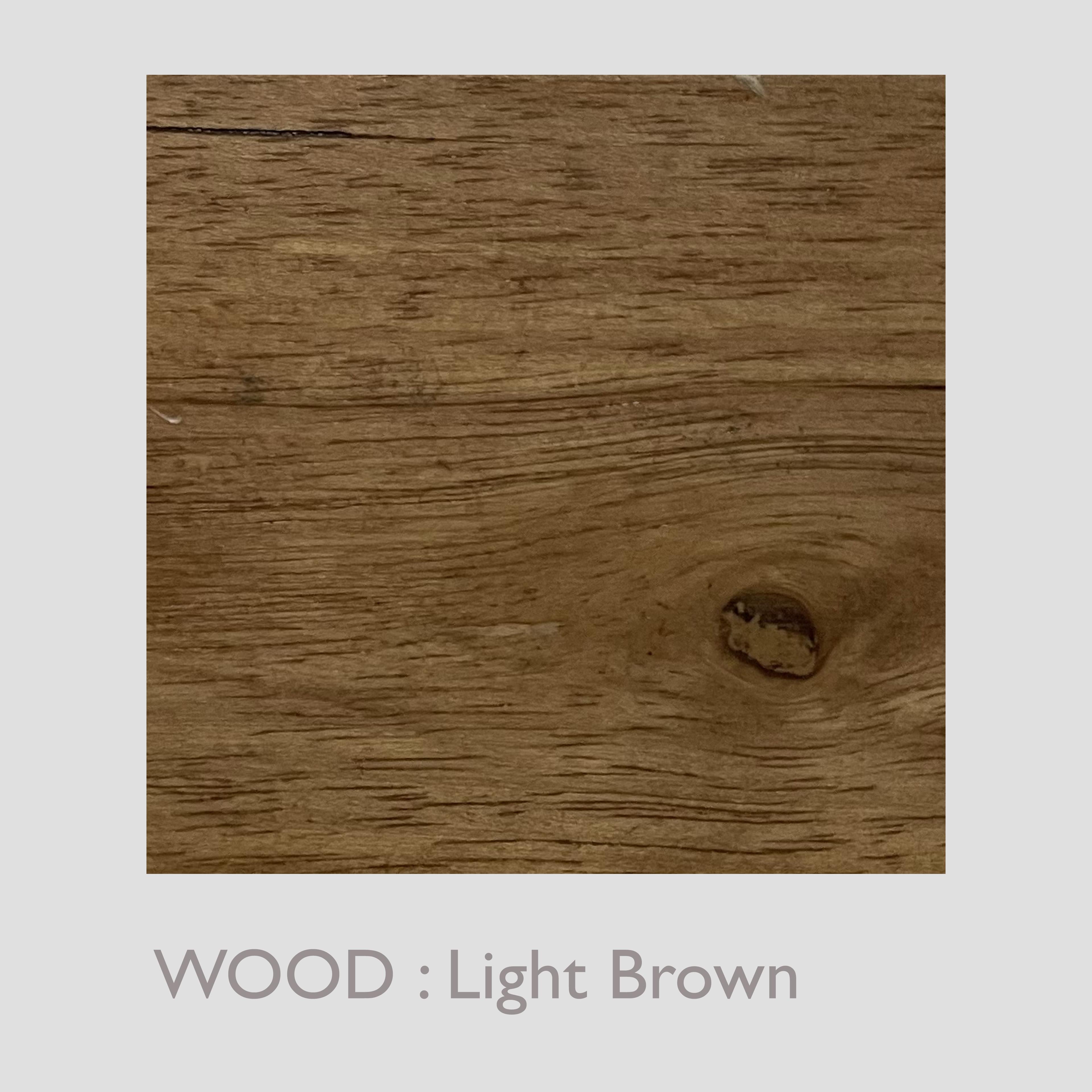 Satz von 10 Esszimmerstühlen Uçá Light Brown Wood (Stoff ref : 04) im Angebot 5