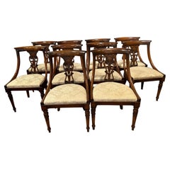 Set of 10 Dining Chairs, Vintage Set of 10 Dining Chairs, Vintage