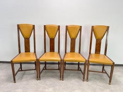 Set of 10 dining room chairs by Joseph María Olbrich