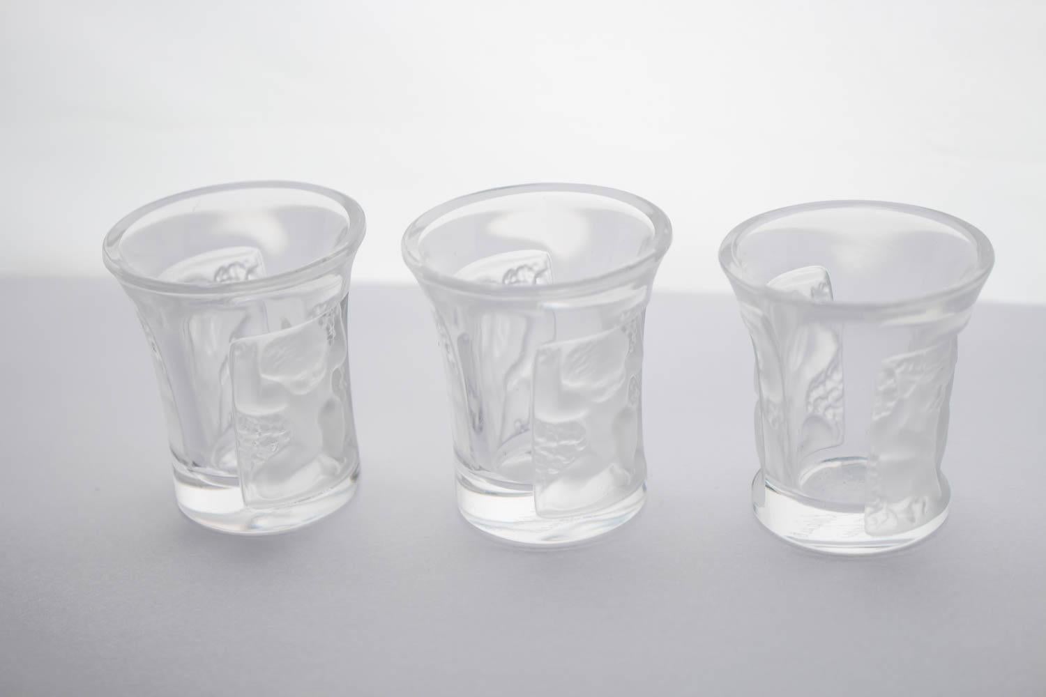 Mid-20th Century Set of 10 Enfants Liquor Shot Glass
