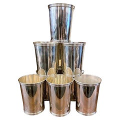 Set of 10 Estate American "International Silver Co." Sterling Mint Julep Cups