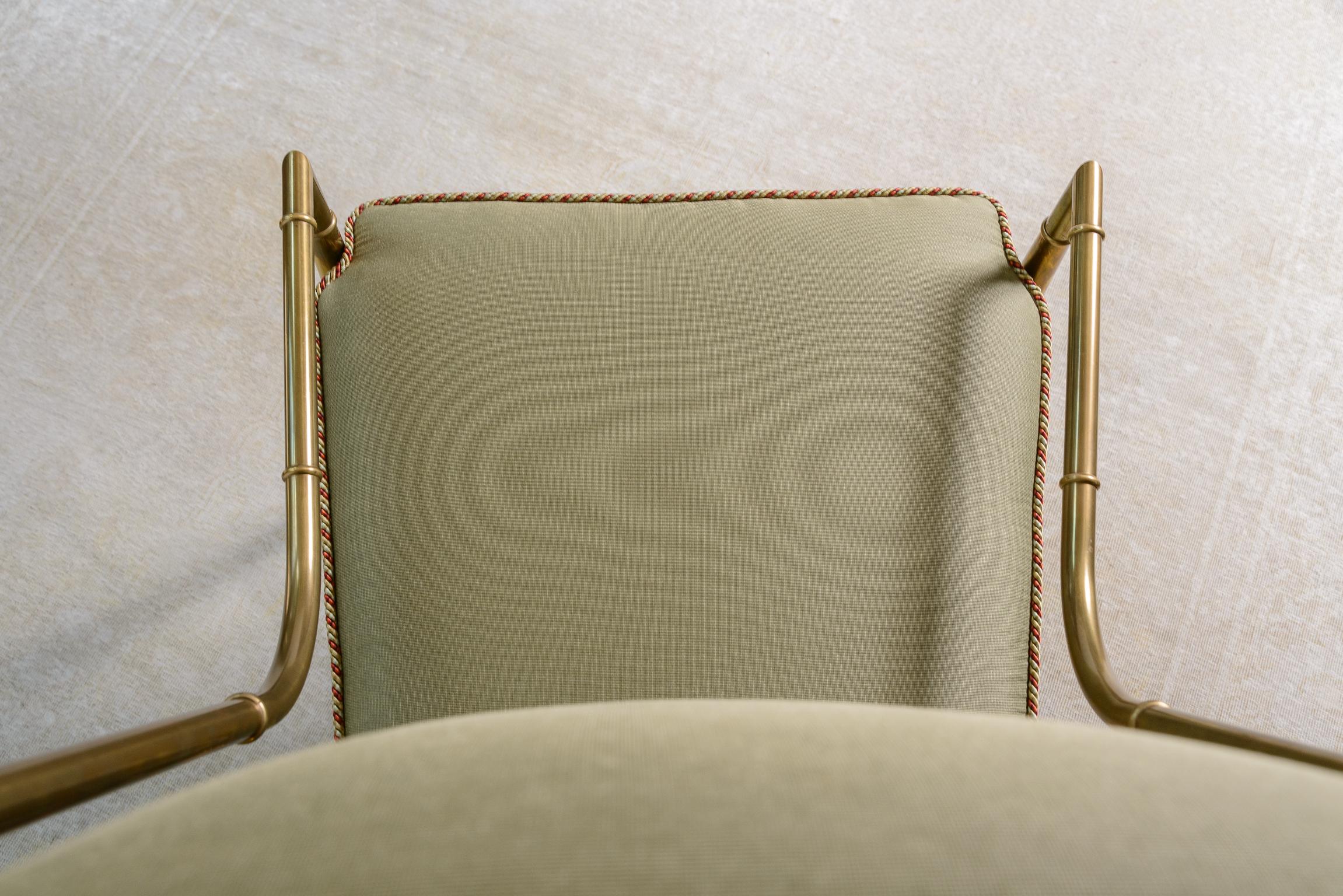 Ensemble de 10 chaises impériales en faux bambou par Weiman/Warren Lloyd pour Mastercraft en vente 4