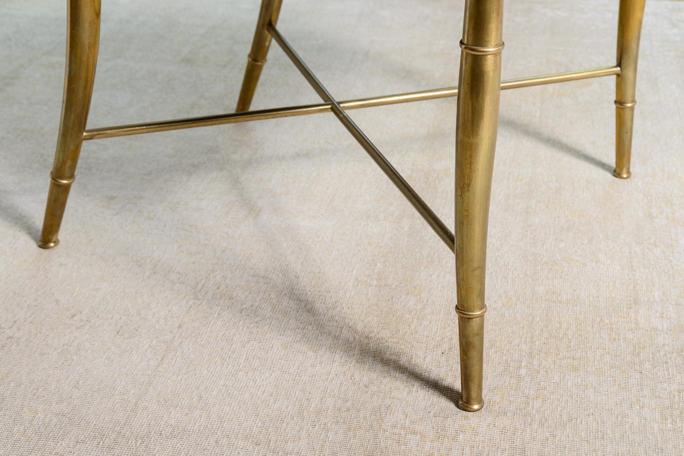 Ensemble de 10 chaises impériales en faux bambou par Weiman/Warren Lloyd pour Mastercraft en vente 7