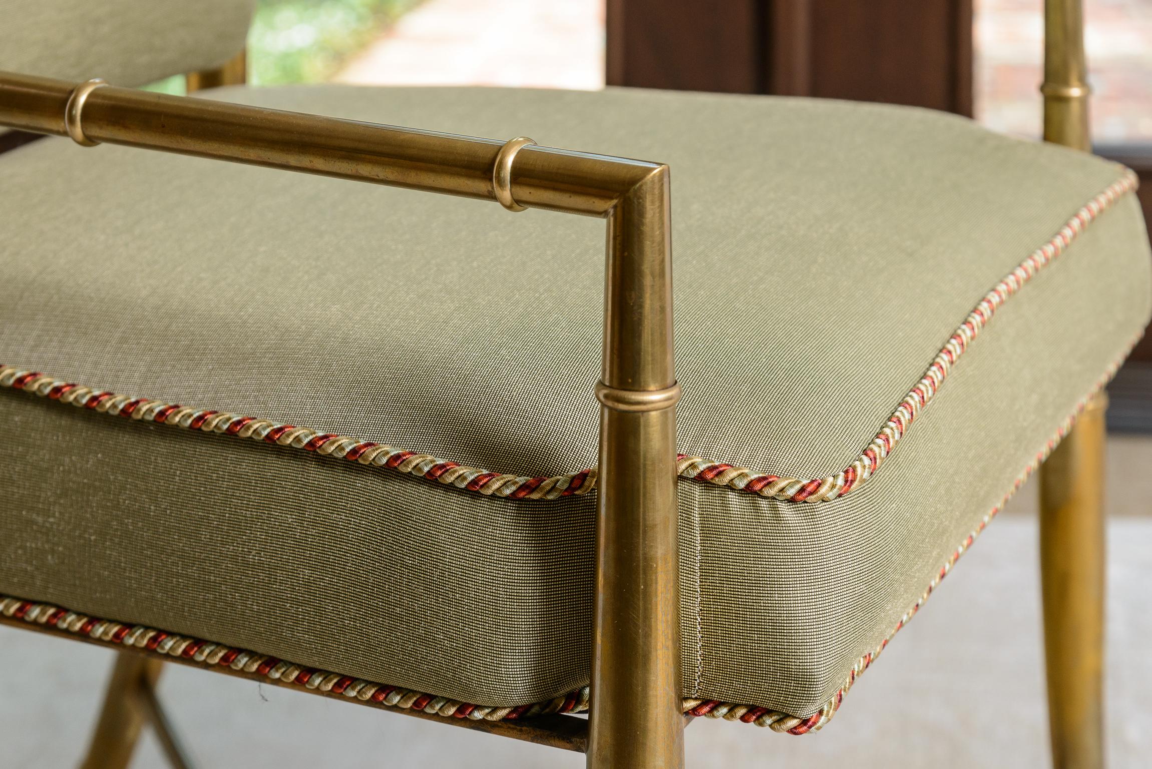 Ensemble de 10 chaises impériales en faux bambou par Weiman/Warren Lloyd pour Mastercraft en vente 9