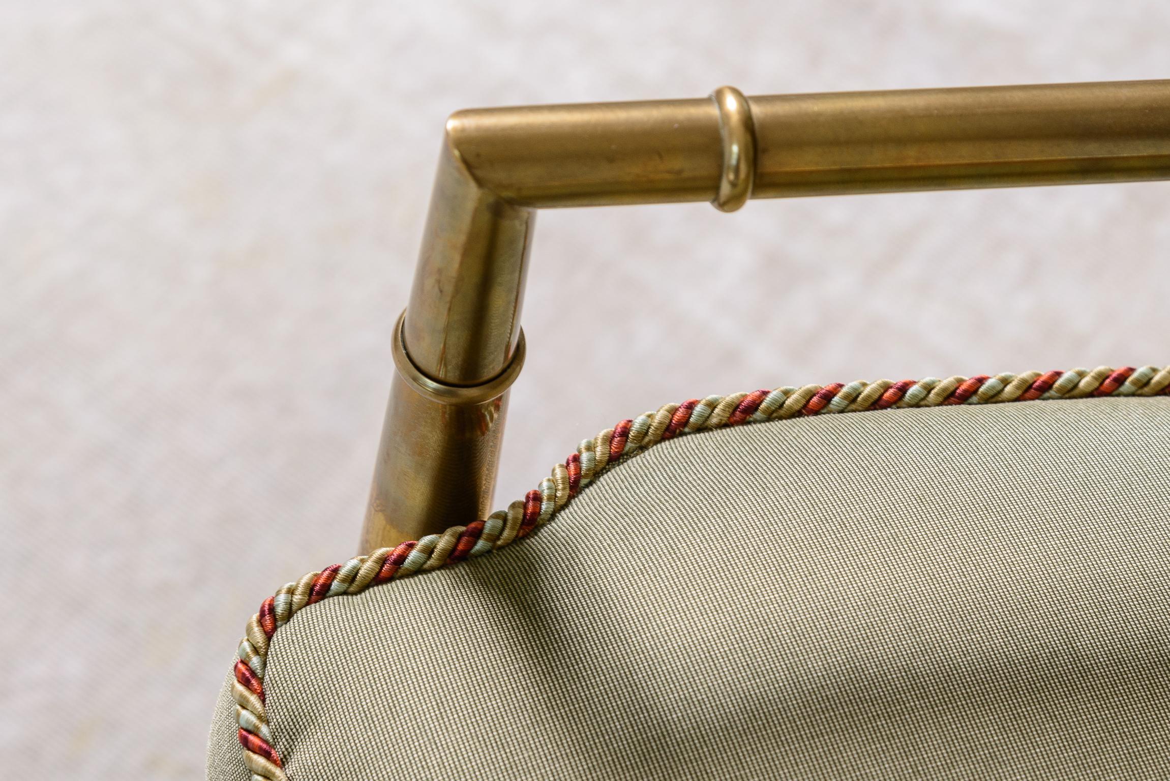 Ensemble de 10 chaises impériales en faux bambou par Weiman/Warren Lloyd pour Mastercraft en vente 11