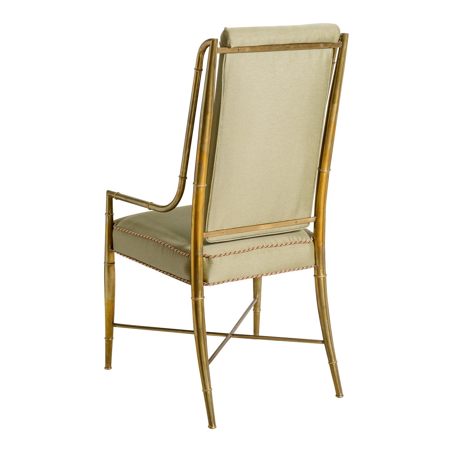 Ensemble de 10 chaises impériales en faux bambou par Weiman/Warren Lloyd pour Mastercraft Bon état - En vente à West Palm Beach, FL