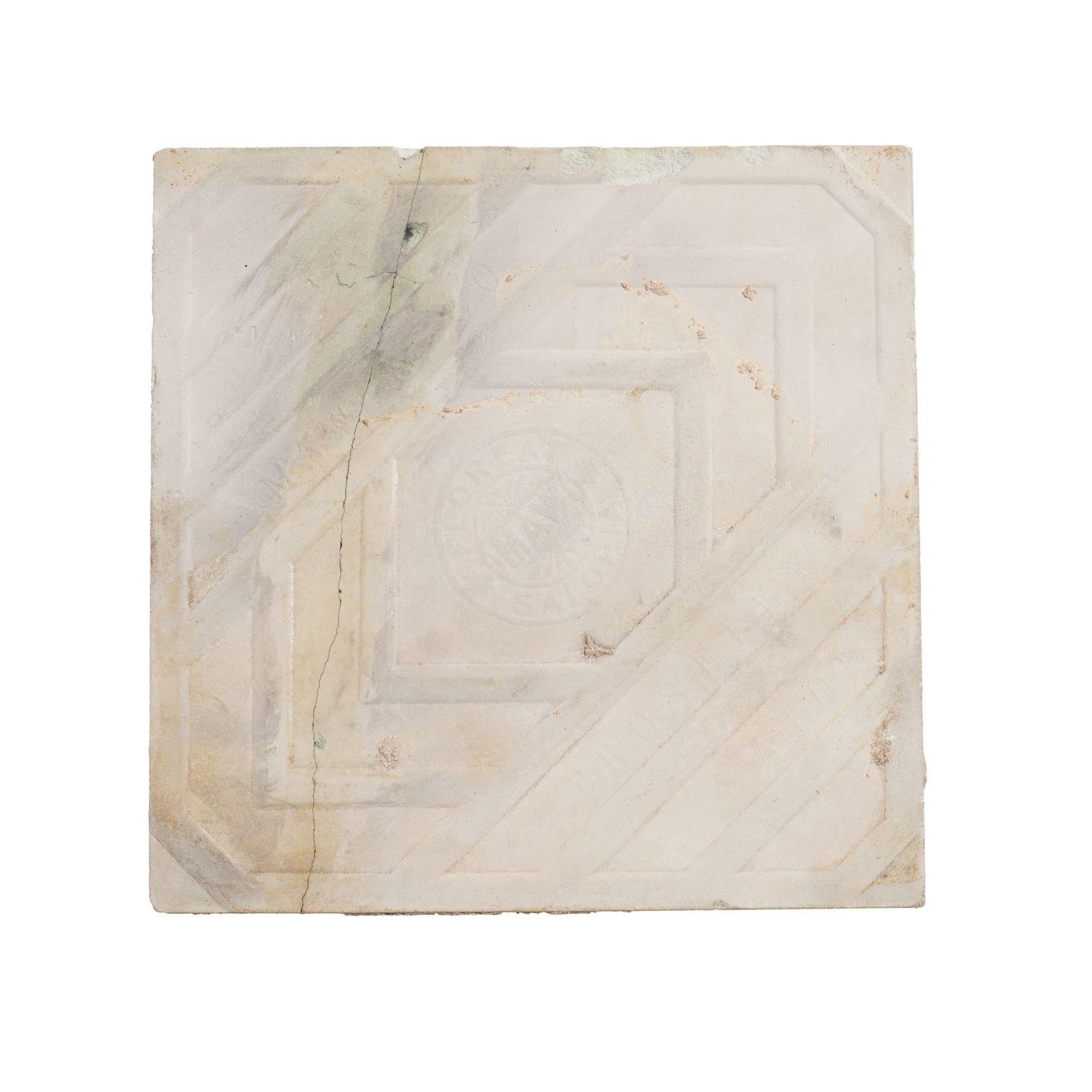Set di 10 piastrelle in stile Art Nouveau 
