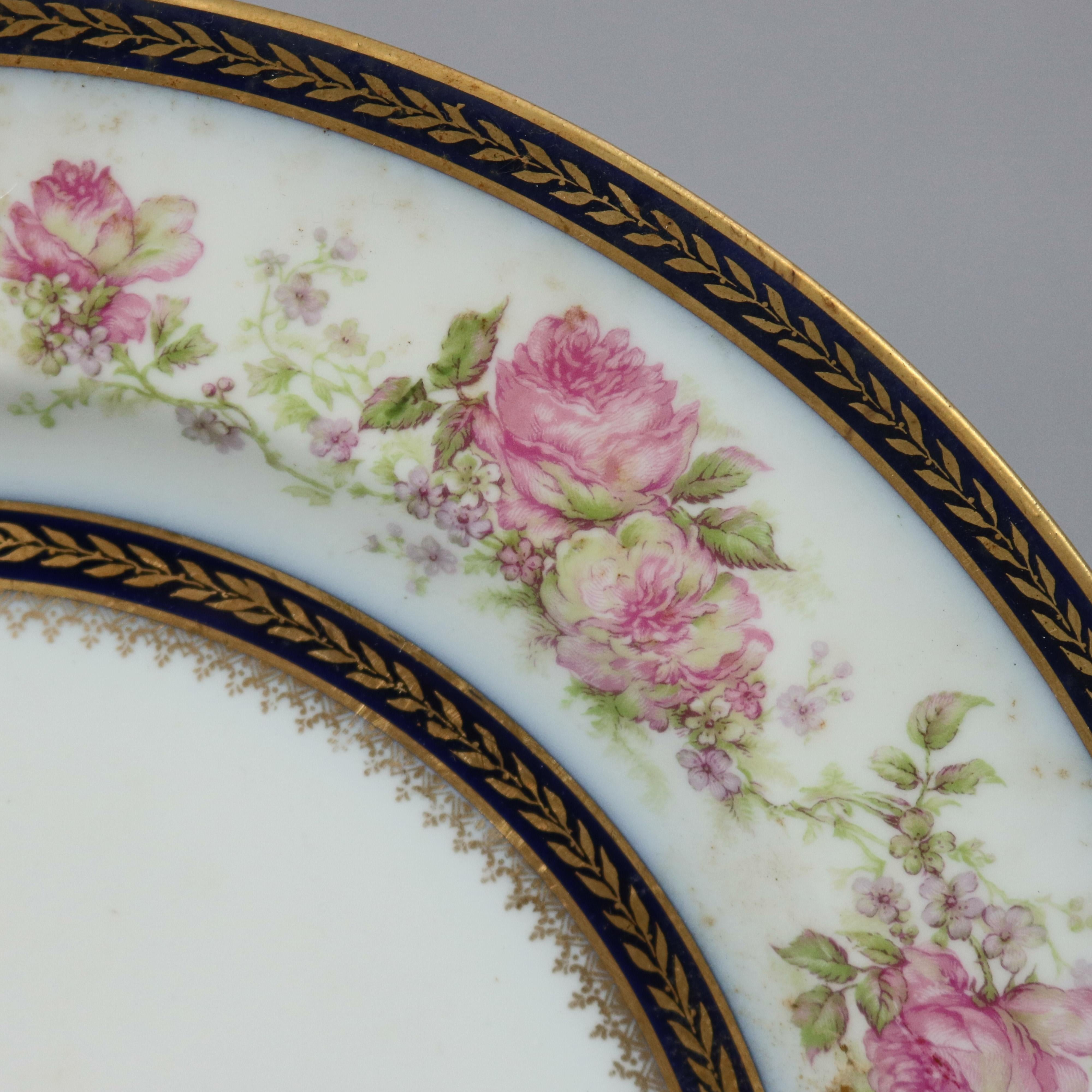 floral porcelain dinnerware