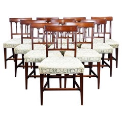 Set of 10 George III Mahogany Dining Chairs Set of 10 George III Mahogany Dining Chairs