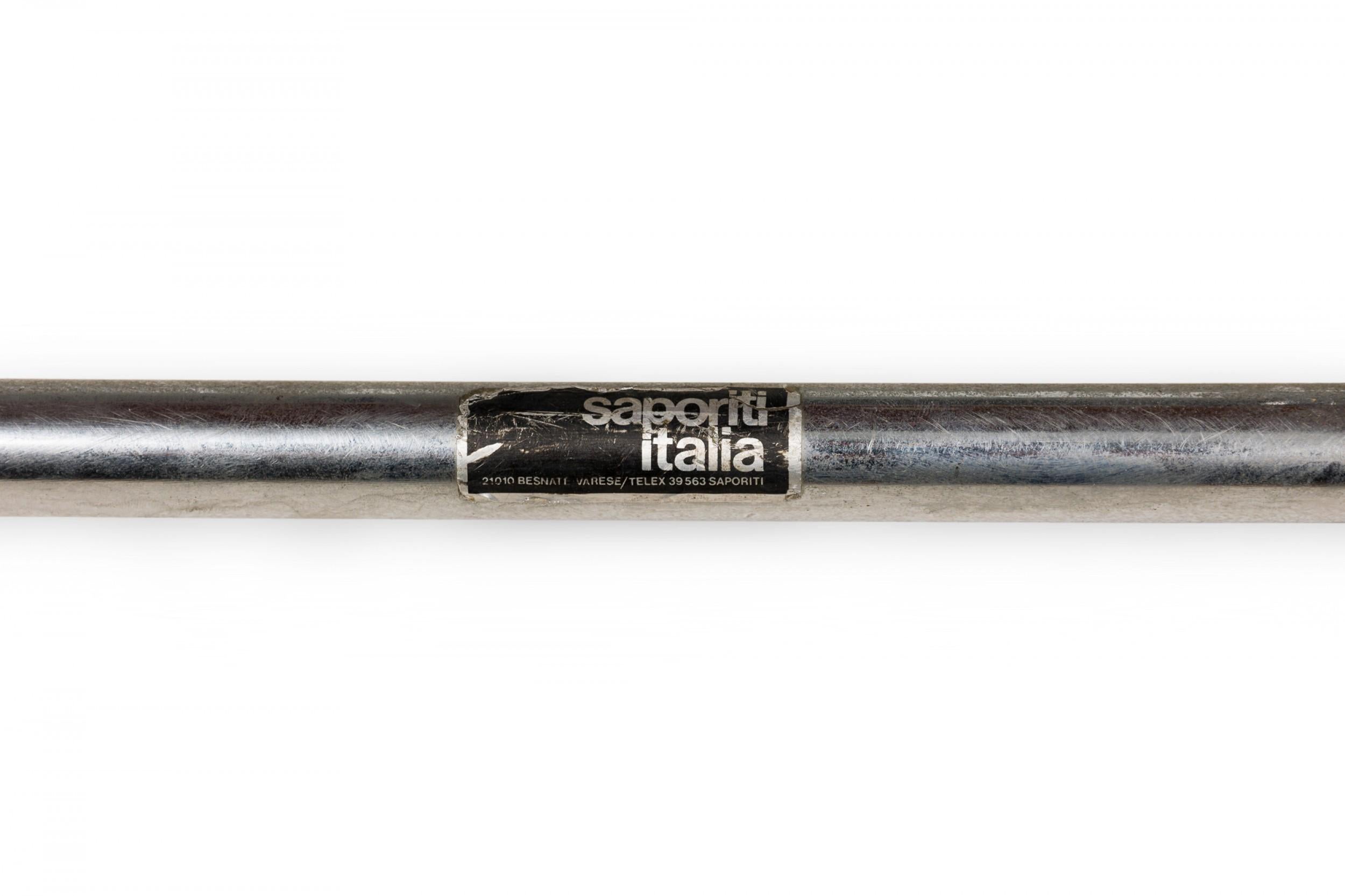 Chrome Set of 10 Giovanni Offredi for Saporiti Italia 
