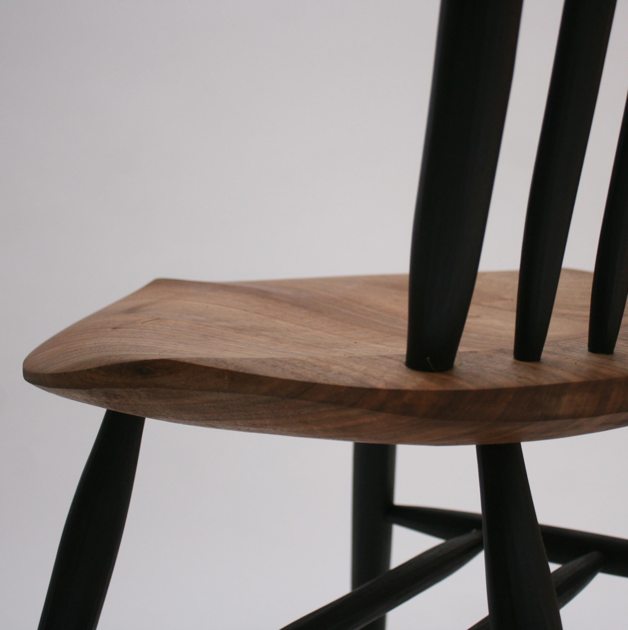 XXIe siècle et contemporain Ensemble de 10 chaises courbées de Studio Handcraft par Fabian Fischer, Allemagne, 2023. en vente
