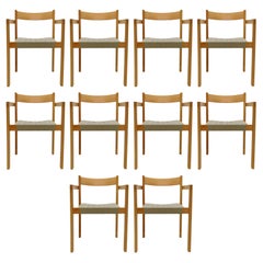 Satz von 10 Hans Wegner-Sesseln, 1970