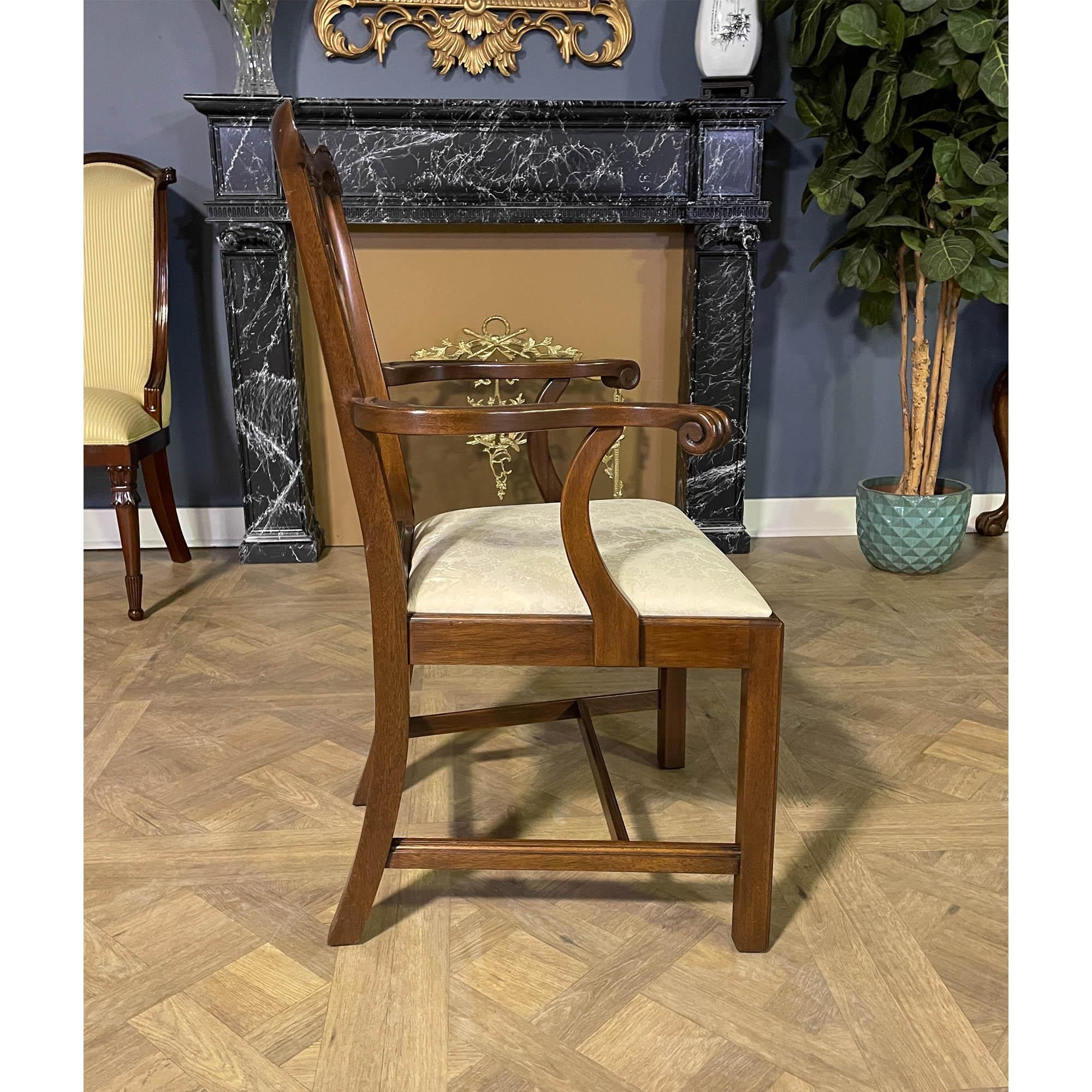 Set of 10 Henkel Harris Vintage Dining Chairs For Sale 8