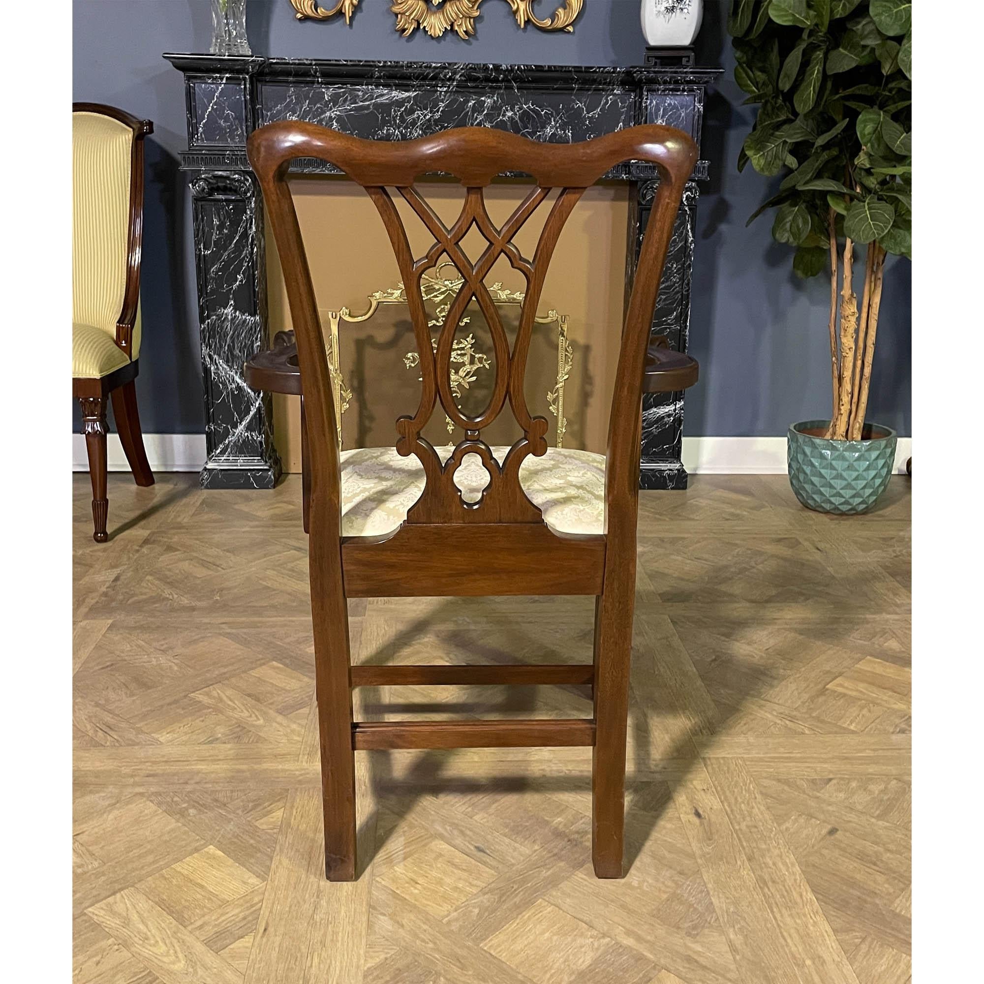 Set of 10 Henkel Harris Vintage Dining Chairs For Sale 9