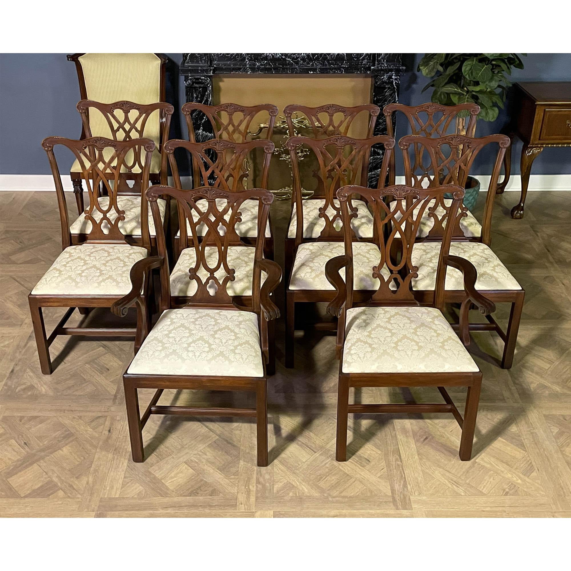From Niagara Furniture a Set of 10 Henkel Harris Vintage Dining Chairs in excellent original, as found, condition.

Simple yet sophisticated this beautiful Set of 10 Henkel Harris Vintage Dining Chairs model 107 have everything going for them.